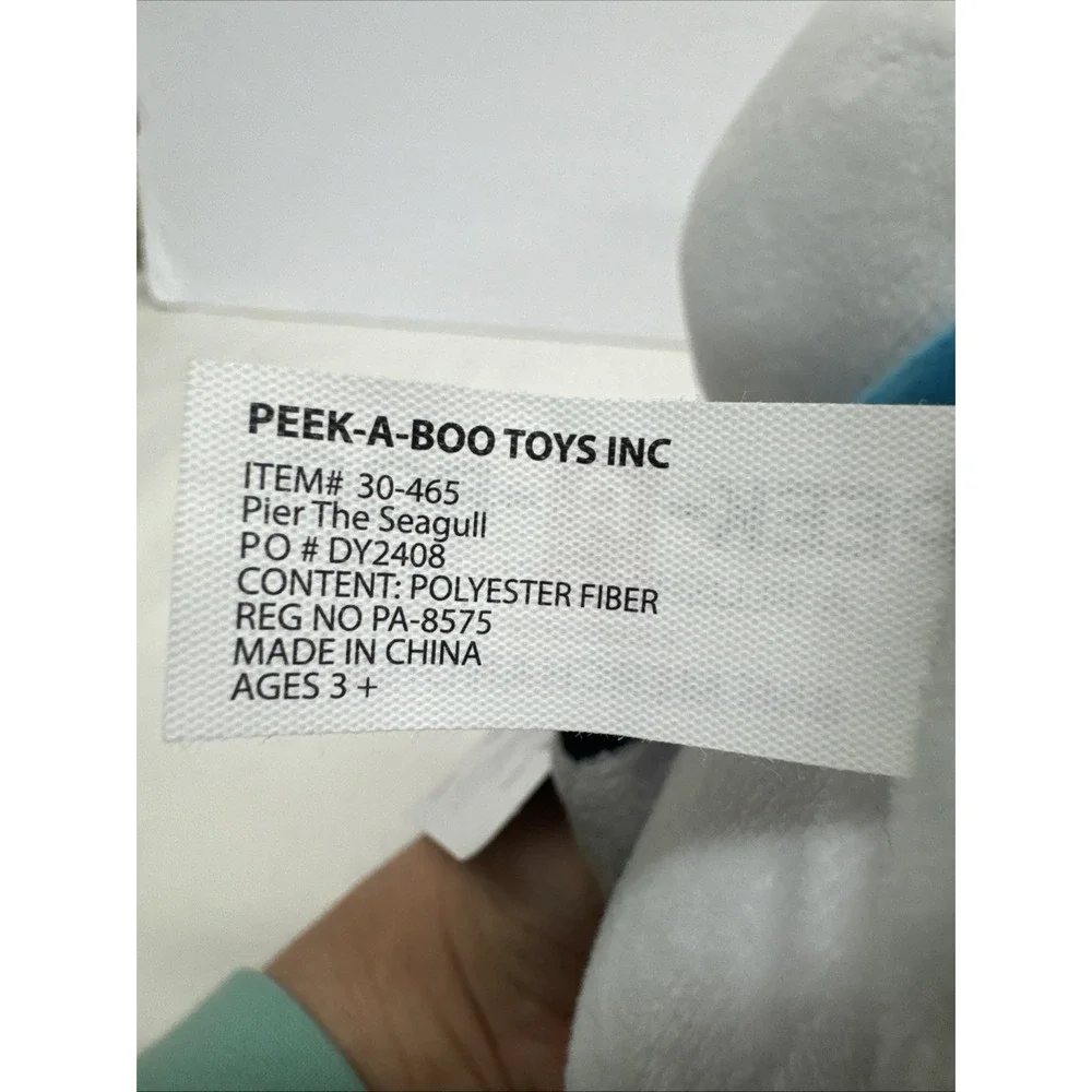 Pier Sunny The Seagull Plush Stolen Pizza Slice Plush Stuffed Animal 10